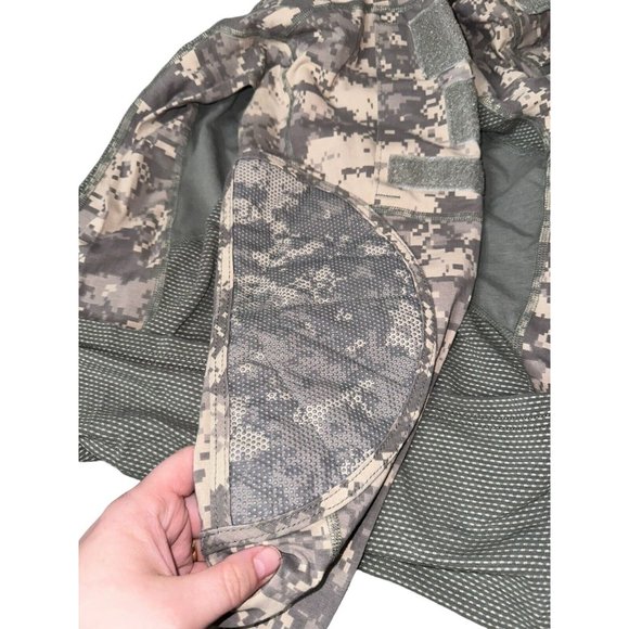 U.S. Army Combat Shirt Flame Resistant Sz S Team Soldier Certified Gear Digital - Picture 8 of 10